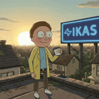 Rick And Morty Sunrise GIF by Salih Kizilkaya