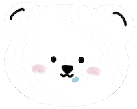 Bear Eat Sticker