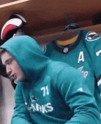 Macklin Celebrini GIF