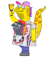 Nft Lizard Sticker by Bubbles Jackson