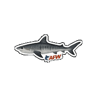 Big Game Tiger Sticker by AFW Fishing Brands