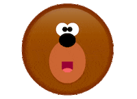 joy laughing Sticker by Hey Duggee