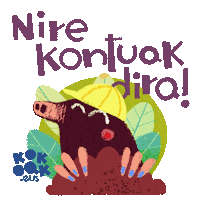 kokoakgara mole euskara topo euskaraz Sticker