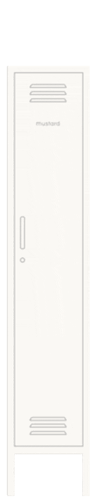 Locker Cupboard Sticker by mustard made