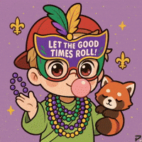 Mardi Gras Teasing GIF by Persona