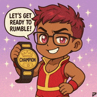 Ready To Rumble Mic Drop GIF by Persona