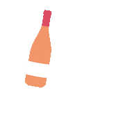 party pink Sticker by TheStoneleigh