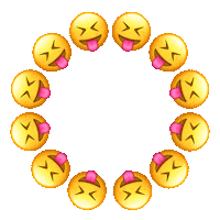 Happy Emoji Sticker by Bel Diniz