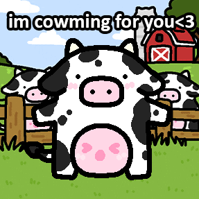 Cow Milk Wave GIF by sillynub