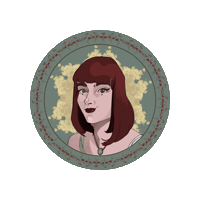Illustratrice Sticker