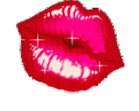 Lips Kiss Sticker