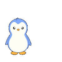 Follow Me Penguin Sticker by Pudgy Penguins