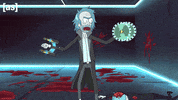 Rick And Morty Running GIF by Adult Swim