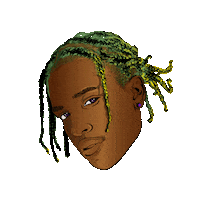 asap rocky rap Sticker by nirmarx