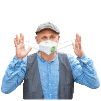 Maske Sticker by Freiraum Fichtelgebirge