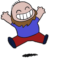 Happy Joy Sticker