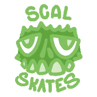 Art Skating Sticker