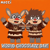 Hungry Chocolate Cake GIF