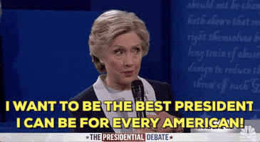 Hillary Clinton I Want To Be The Best President I Can Be For Every American GIF by Election 2016