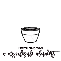 Alkoto Sticker by Virágbuborék Műhely