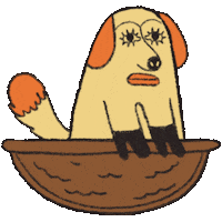 Art Dog Sticker