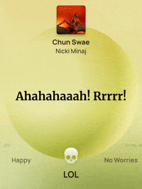 Nicki Minaj Lyrics GIF by chuber channel