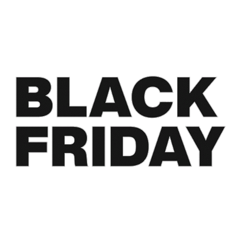 Black Friday Text Sticker by Baruch Geuze