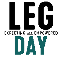 Workout Legs Sticker by Expecting and Empowered