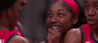 Womens Basketball Laughing GIF by NCAA Championships