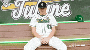 College Baseball Adam GIF by GreenWave