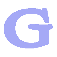 Text G Sticker