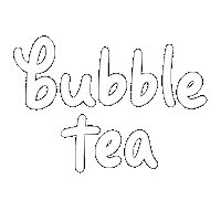 Bubble Tea Illustration Sticker