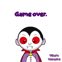 Game Over Mic Drop Sticker by VeeFriends