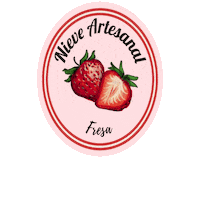 neveriaelmexiquense fresa nieveartesanal nievesaborfresa Sticker