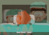 kenny mccormick bed GIF by South Park 