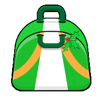 bowling ball christmas Sticker by Bowlero