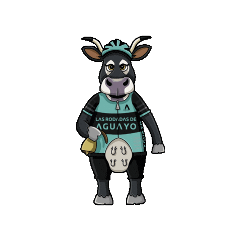 Cow Ciclismo Sticker by Las Rodadas de Aguayo