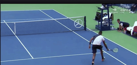 tennis federer GIF