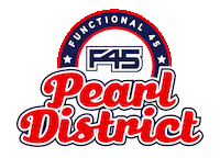 F45PearlDistrict f45 functional 45 f45 portland f45 pdx Sticker