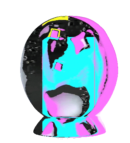 Glitch Emoji Sticker by #BASILIO