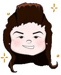 Jess Smile Sticker by jvbpatterns