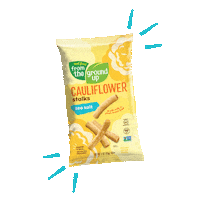 RealFood_FromTheGroundUp vegan plant based gluten free cauliflower Sticker