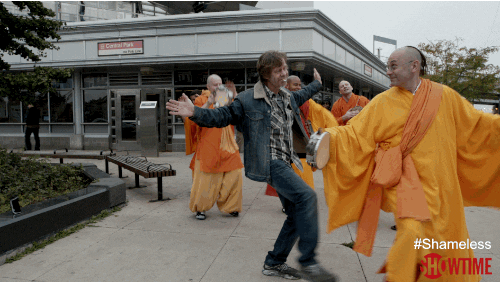 william h macy dancing GIF by Showtime