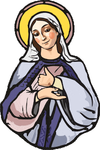 ErzbistumMuenchenundFreising madonna maria mary marienchallenge Sticker