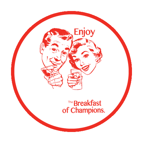 Breakfast Of Champions Tequila Sticker by Løs Sundays
