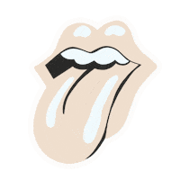 Rolling Stones Tongue Sticker