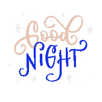 Good Night Sticker