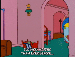 working homer simpson GIF