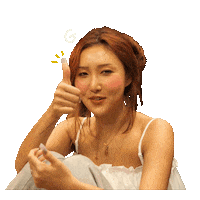 Happy Girl Sticker