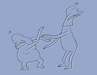 Fight Fighting GIF by Neil Sanders